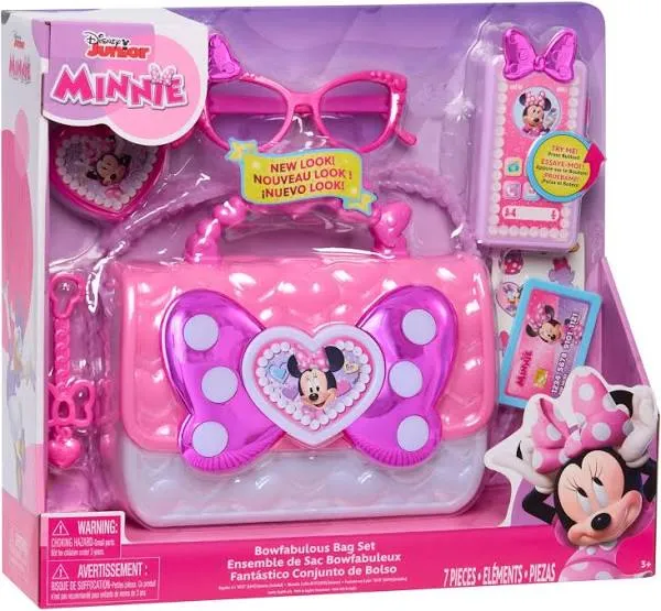 Disney Junior Minnie Mouse Bowfabulous Bag Set