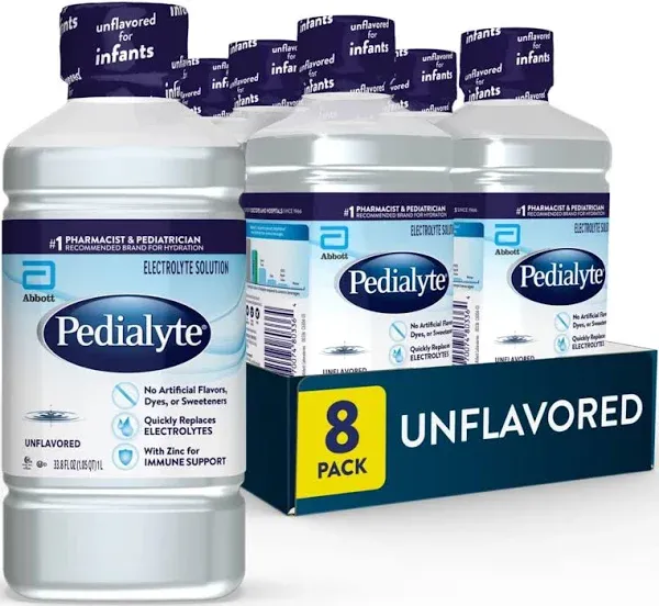 Pedialyte Electrolyte Solution Hydration Drink