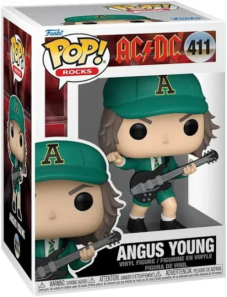 Funko Pop! Rocks AC/DC Angus Young Green Pop! Vinyl Figure