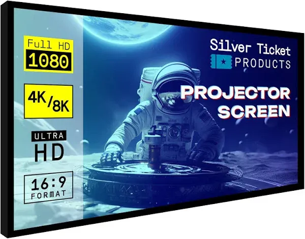 Silver Ticket Products Silver Ticket Diagonal 16:9 Cinema Format STR