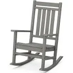 POLYWOOD Estate Rocking Chair - White