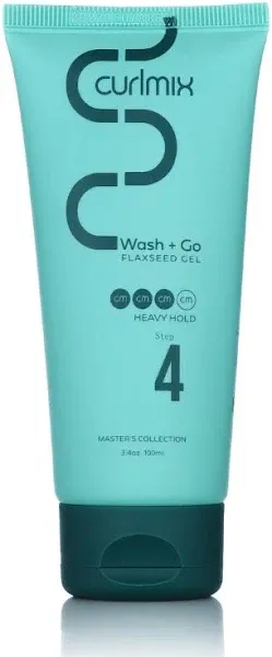 Sample Wash and Go Flaxseed Gel with Heavy Hold for Curly Hair