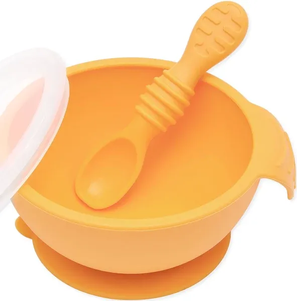 Bumkins Silicone Bowl and Spoon Set