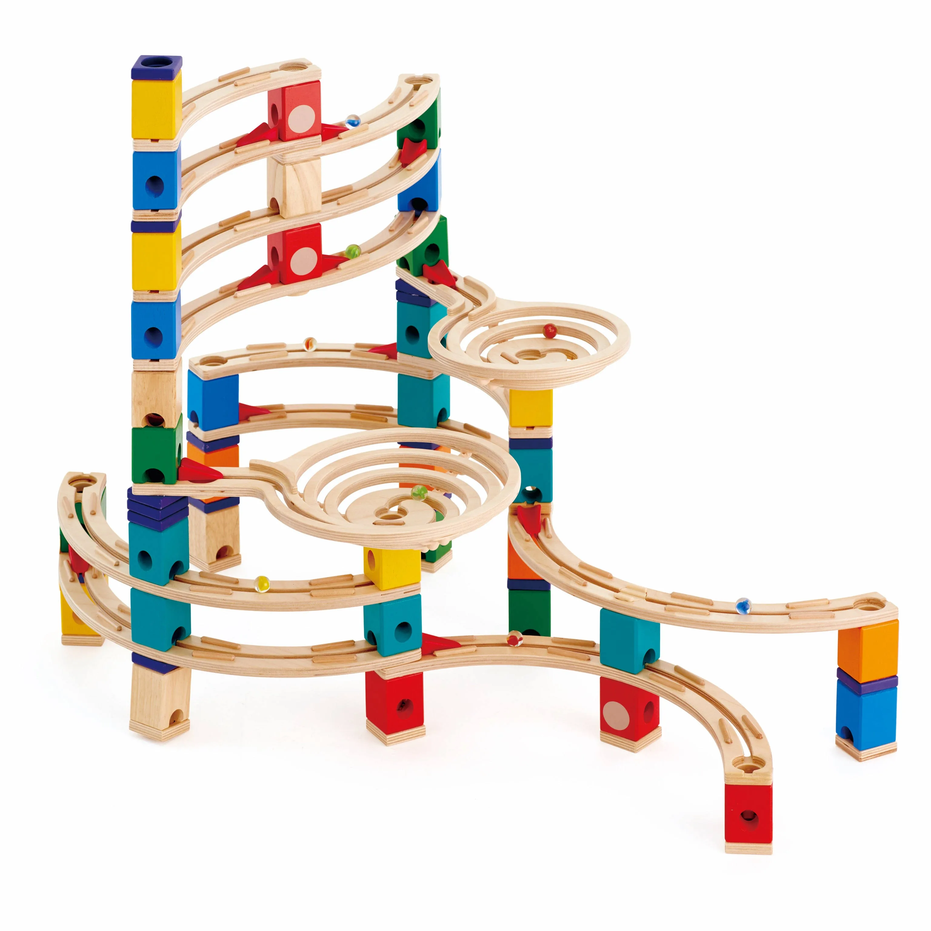 Hape Quadrilla Cyclone Wooden Marble Run