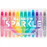 OOLY Rainbow Sparkle Metallic Watercolor Gel Crayons