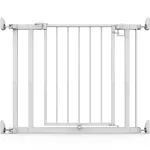 Summer by Ingenuity The Doorway 37W Series Pet and Baby Gate with Quad-Cam Lock, Openings from 30-37 inches Wide, Ages 6-24 Months, - White