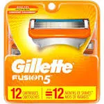 Gillette 30552 Fusion Manual Refill Cartridges - 12 ct