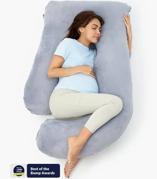 Momcozy Pregnancy Pillows for Sleeping U Shaped Full Body Maternity Pillow