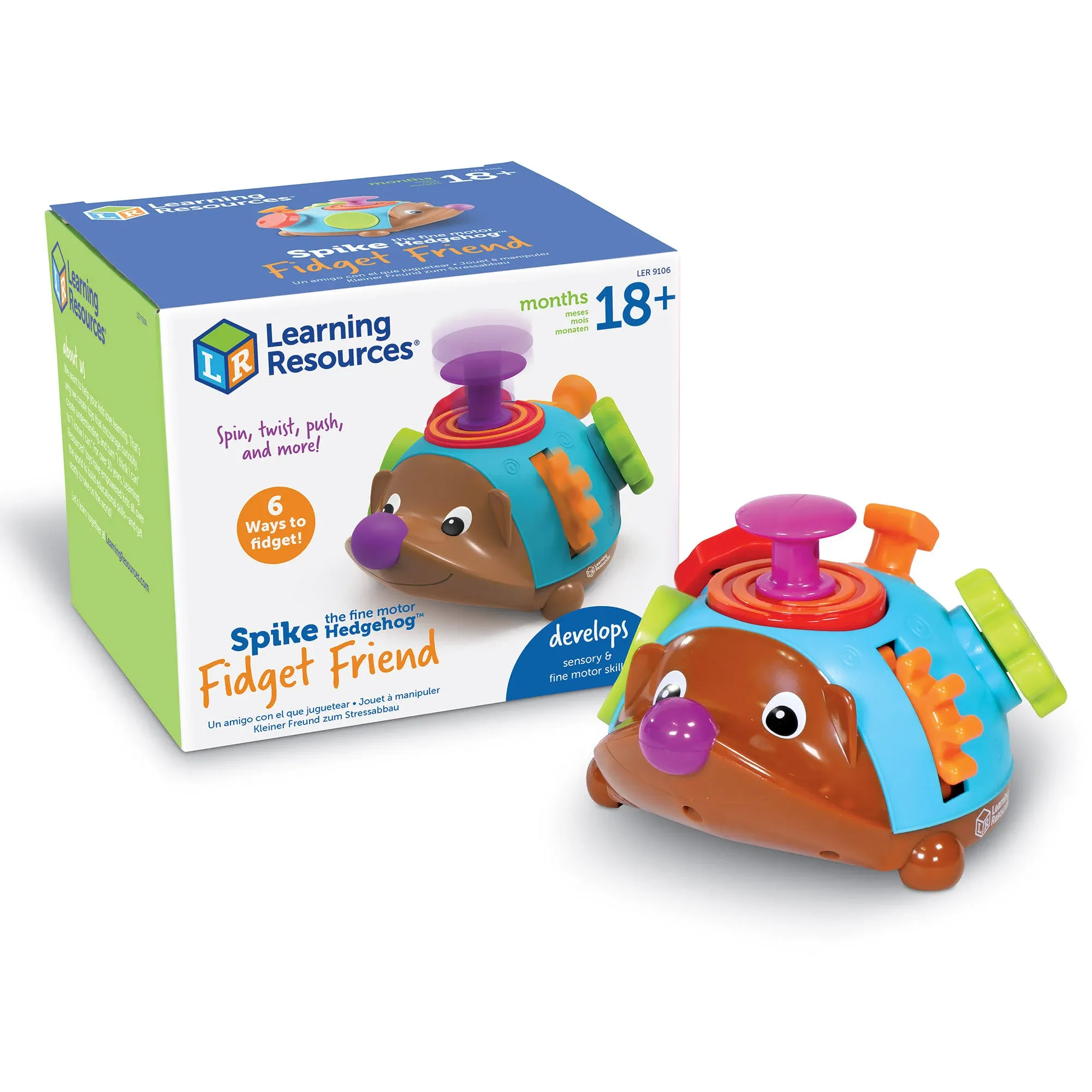 Learning Resources Spike the Fine Motor Hedgehog Fidget Friend