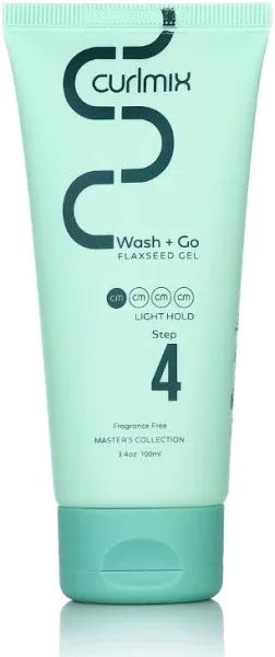 Sample Wash and Go Flaxseed Gel with Light Hold for Curly Hair | Fragrance-Free