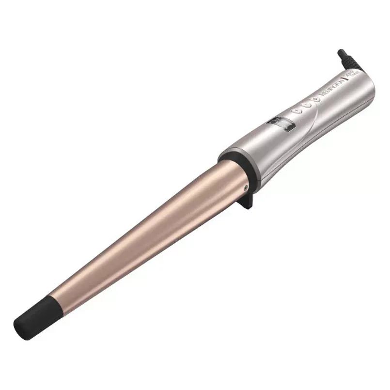 Remington Shine Therapy Tapered Curling Wand, White