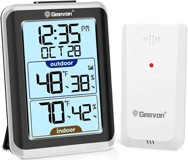 Geevon Indoor Outdoor Thermometer