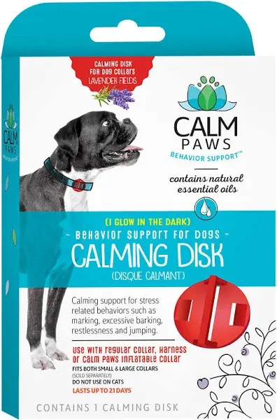 Calm Paws Calming Disk Medallion Dog