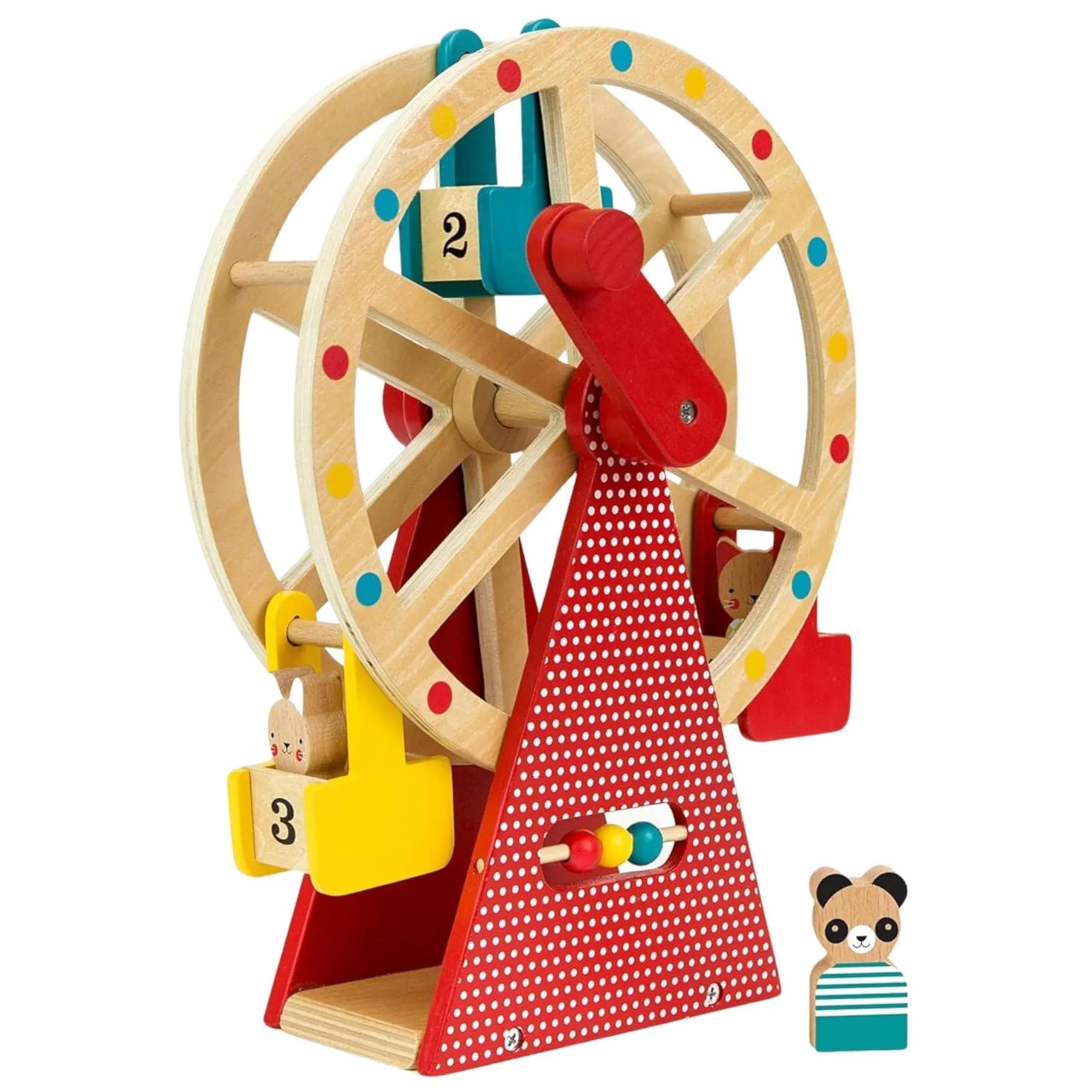 Petit Collage - Wooden Ferris Wheel Carnival Play Set