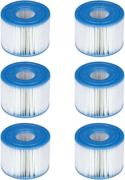 Intex PureSpa Type S1 Easy Set Spa Filter Replacement Cartridges