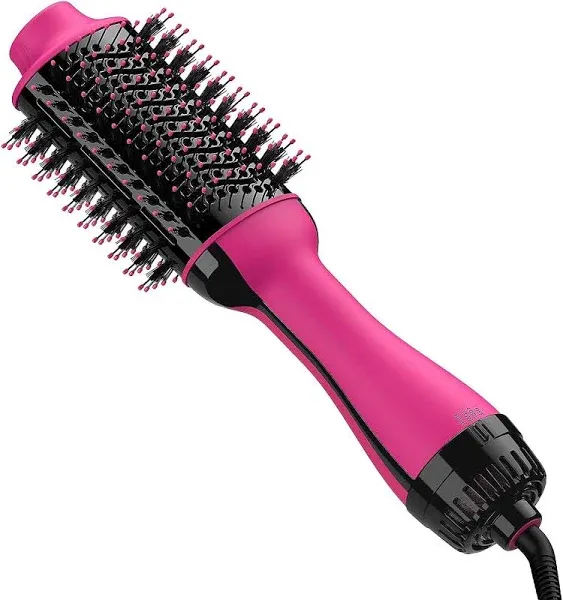 4-in-1 Styling Brush Hair Dryer Straightener