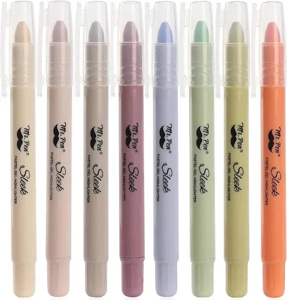 Mr. Pen Gel Highlighter Bible Highlighters