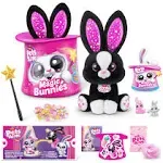 Pets Alive Magic Bunnies Electronic Plush Unboxing Surprise Interactive Black