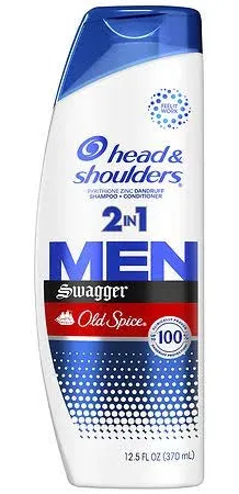 Head & Shoulders Mens 2 in 1 Dandruff Shampoo and Conditioner