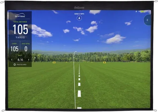 GoSports Golf Simulator Impact Screen