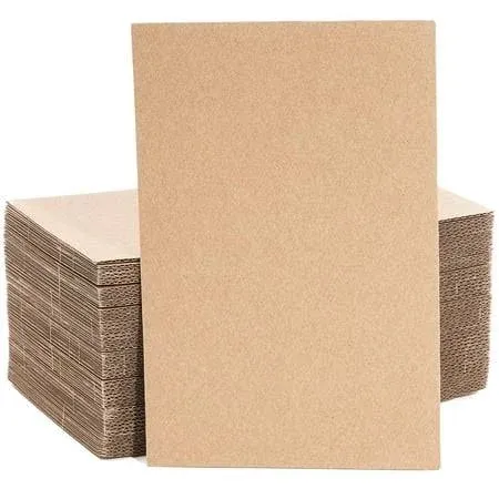 50 Pack Corrugated Cardboard Sheets