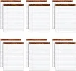 Tops The Legal Pad Writing Pads, 8-1/2 inch x 11-3/4 inch, Legal Rule, 50 Sheets, 12 Pack (7533)