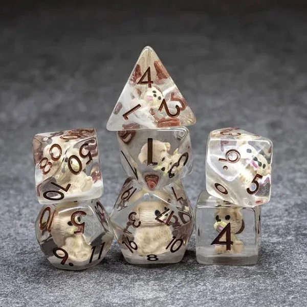 Sage's Portal Animal Familiars Resin DND Dice Set