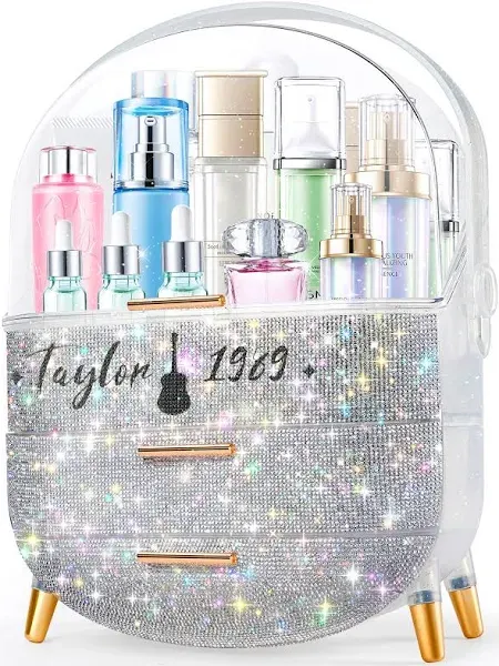 Ptesly Teen Girls Gift Makeup Organizer