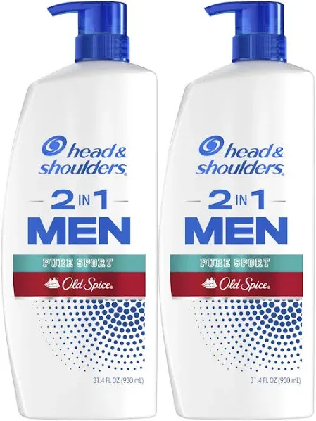 Head & Shoulders Old Spice Mens 2 in 1 Dandruff Shampoo and Conditioner