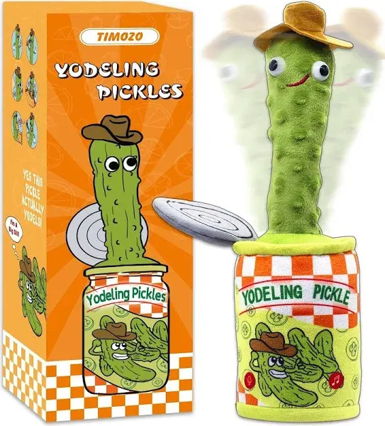 Yodeling Pickle Talking Yodeling Toy Repeats What You Say