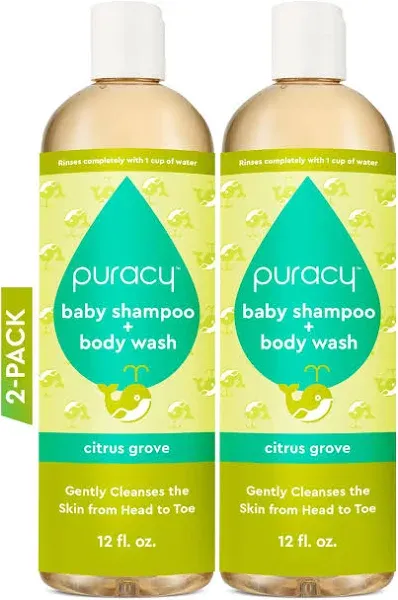 (2) Puracy Shampoo &amp; Body Wash for Children - Perfect Skin, Pure Ingredients