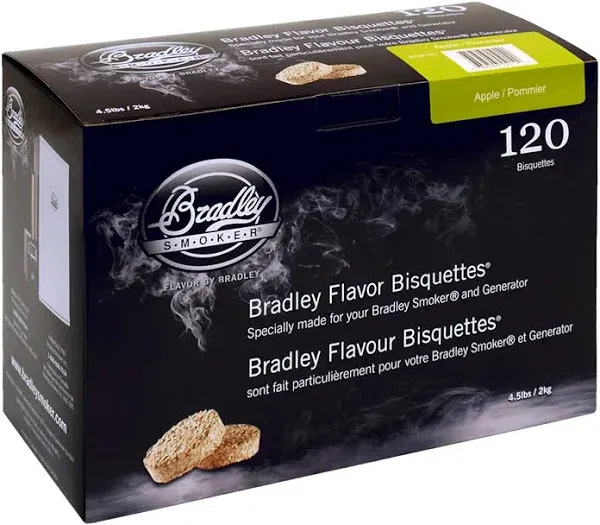 Bradley Smoker Apple Bisquettes