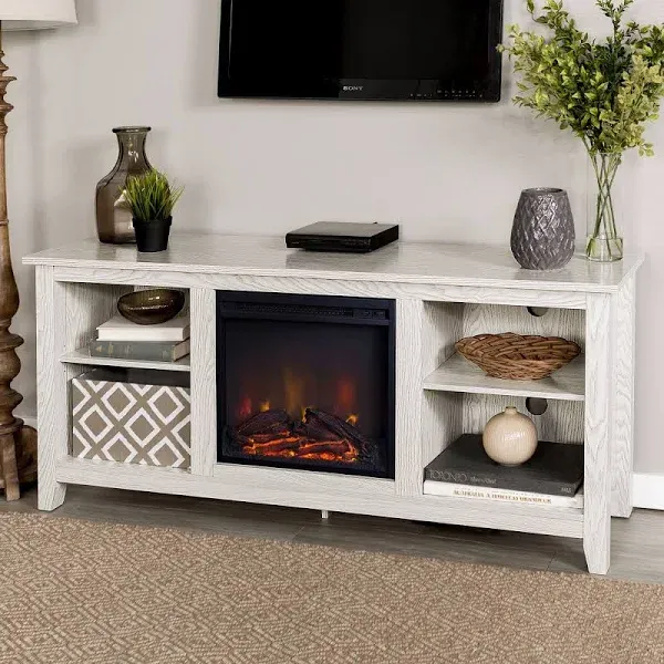 Walker Edison Fireplace TV Stand