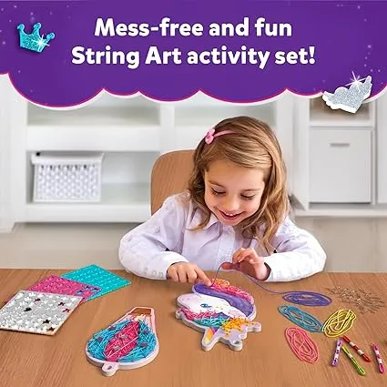 Art &amp; Craft Activity - Super Strings Unicorn , Mess-Free Art for , Craft Kits...