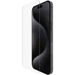 Belkin ScreenForce Ultraglass 2 Treated Screen Protector for iPhone 15 Pro Max OVA134ZZ