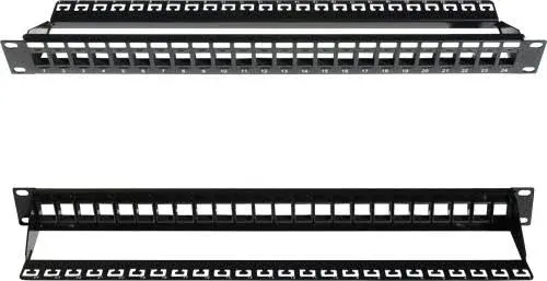 24 Port Blank Patch Panel