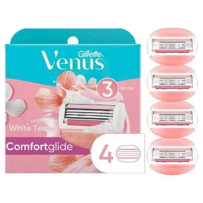 Gillette Venus ComfortGlide White Tea Women's Razor Blade Refills