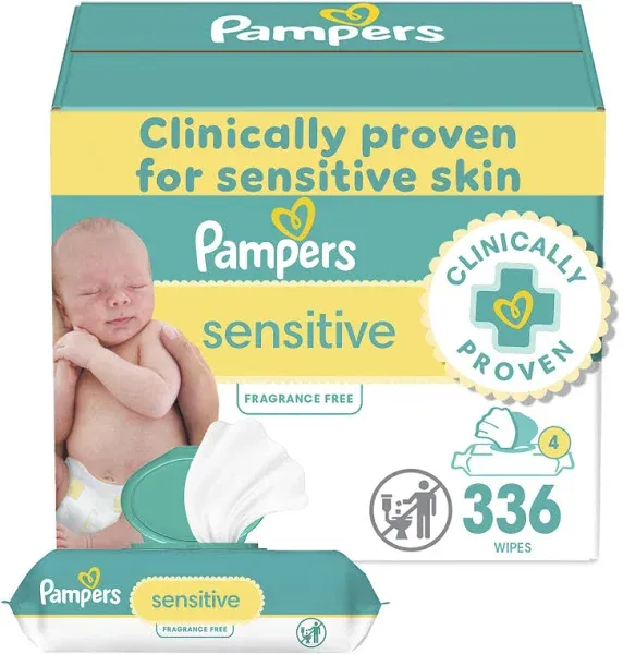 Pampers Baby Wipes Sensitive