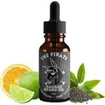 Badass Beard Care Beard Oil for Men - The Pirate Scent, 1 oz - All Natural