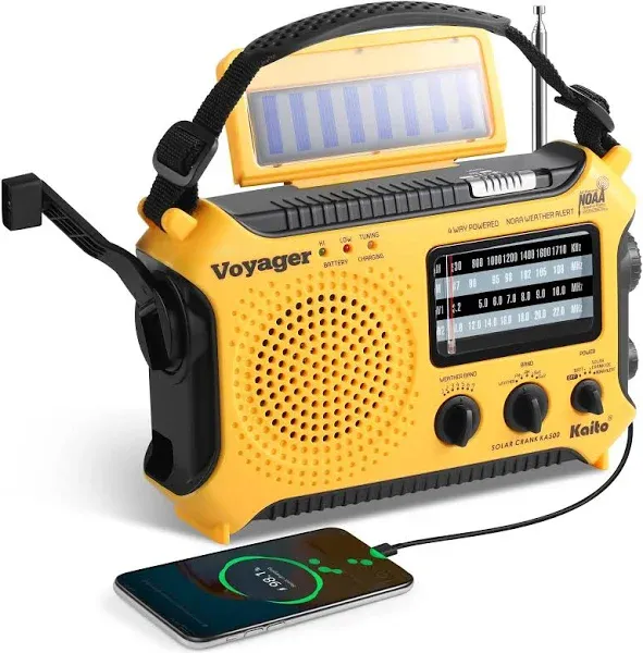 Kaito KA500 Emergency Weather Alert Radio