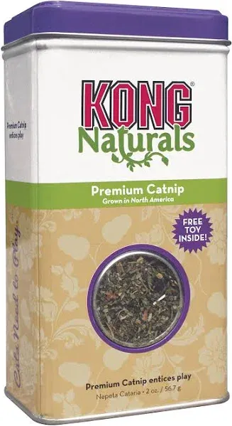 KONG - Naturals Premium Catnip - Premium North American Grown - 2 Ounce (2 Pack)