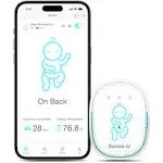 Sense-U Baby Breathing Monitor: Breathing, Rollover, Temperature