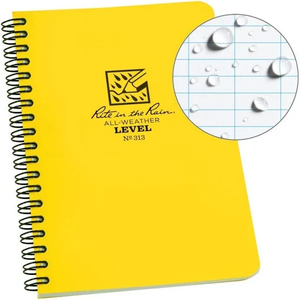 Rite in The Rain 313 Level Spiral Notebook