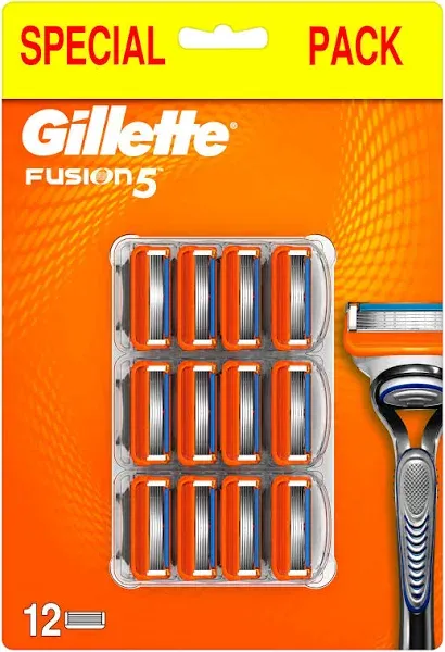 Gillette Fusion5 Razor Blade Refills 4 Cartridges New In Box