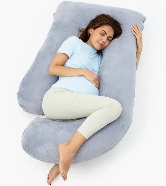 Momcozy Pregnancy Pillows U Shaped Full Body Maternity Pillow 