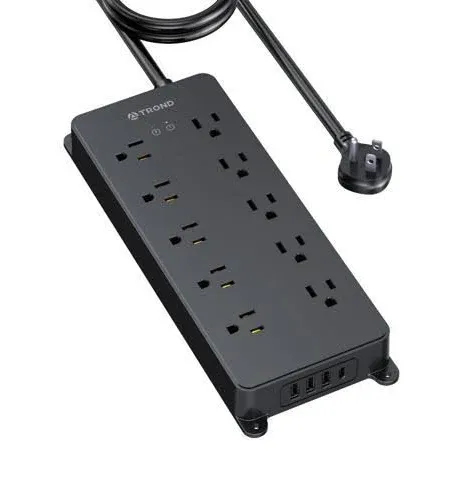 trond Power Strip Surge Protector