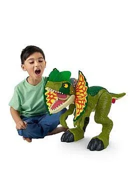 Imaginext Jurassic World Thrash Attack Dilophosaurus