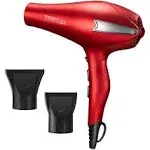 Professional Ionic Hair Dryer for Salon - 2200W Powerful Blow Dryer - Lightweight Travel for Normal & Curly Hair Includes Volume Styling Nozzle