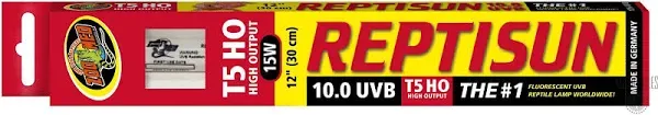 Zoo Med ReptiSun 10.0 T5-HO High Output UVB Bulb 12"