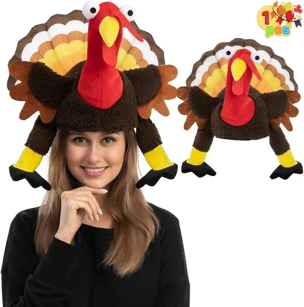 JOYIN Silly Wings Flapping Turkey Hat